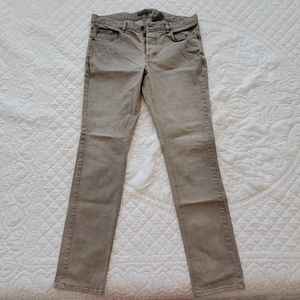 John Varvatos The Bowery 33R vintage brown jeans